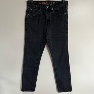 Men’s Urban Pipeline Max Flex‎ Black Slim Fit Straight Leg Jeans Size 29x30